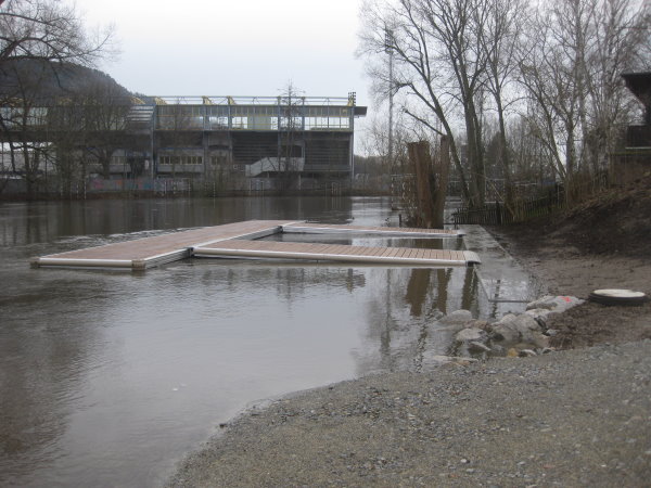 Rudersteg in Jena