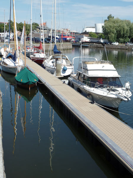 Schwimmsteg Stralsund