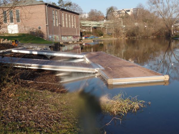 Rudersteg in Jena an der Saale