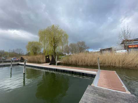 Schwimmsteg in Eschwege