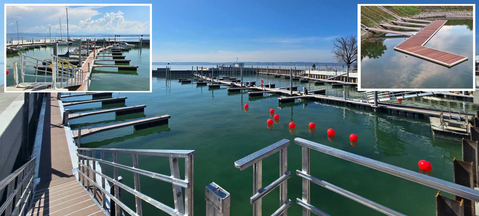 Aluminium Schwimmstege