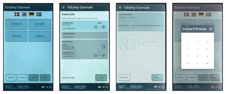 Tallykey TWK Bezahlautomat Screenshots